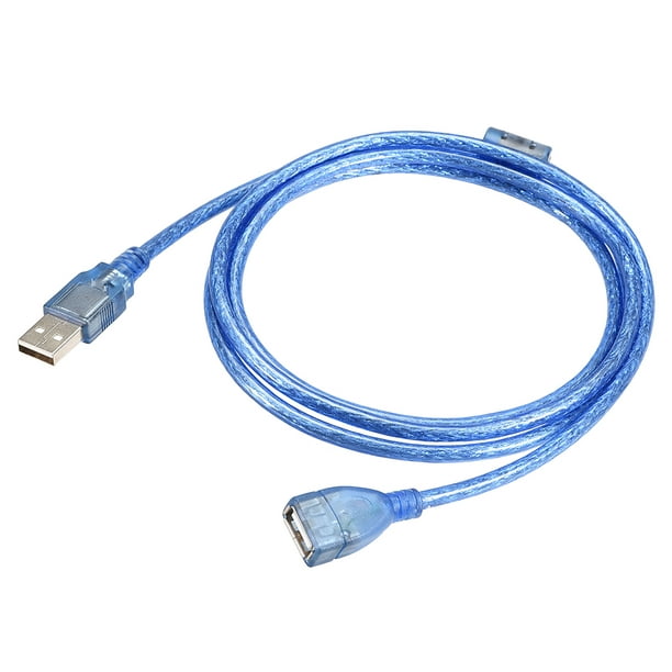 uxcell Computer DB9 9 Pin Male to Female Connector Extension Cable Wire 1.5M Long White 